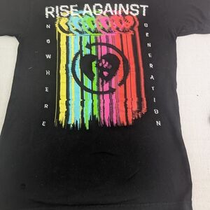 Rise Against 2022 Nowhere Generation Tour T-Shirt Medium